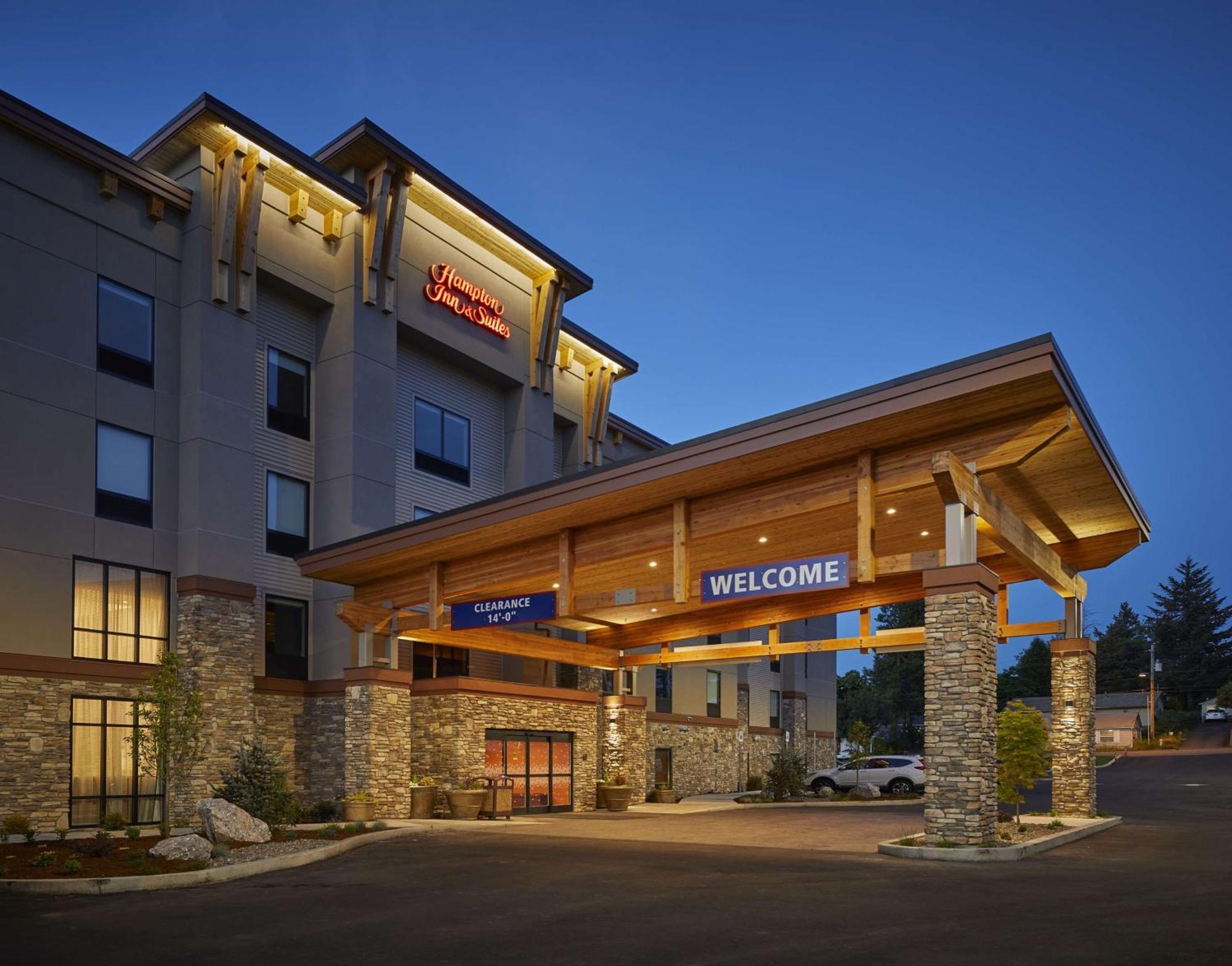 Hampton Inn & Suites Роузберг Экстерьер фото